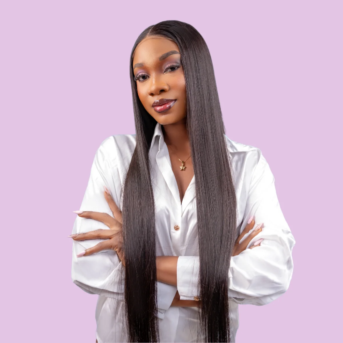 MIRROR STRAIGHT REMY WIG  