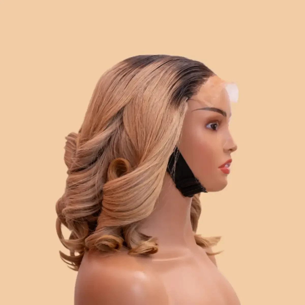 LUXURY ASH BLOND WIG