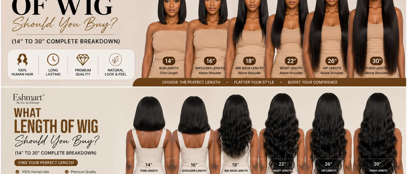 What Length of Wig Should You Buy? (14” to 30” Complete Guide for the Perfect Fit)