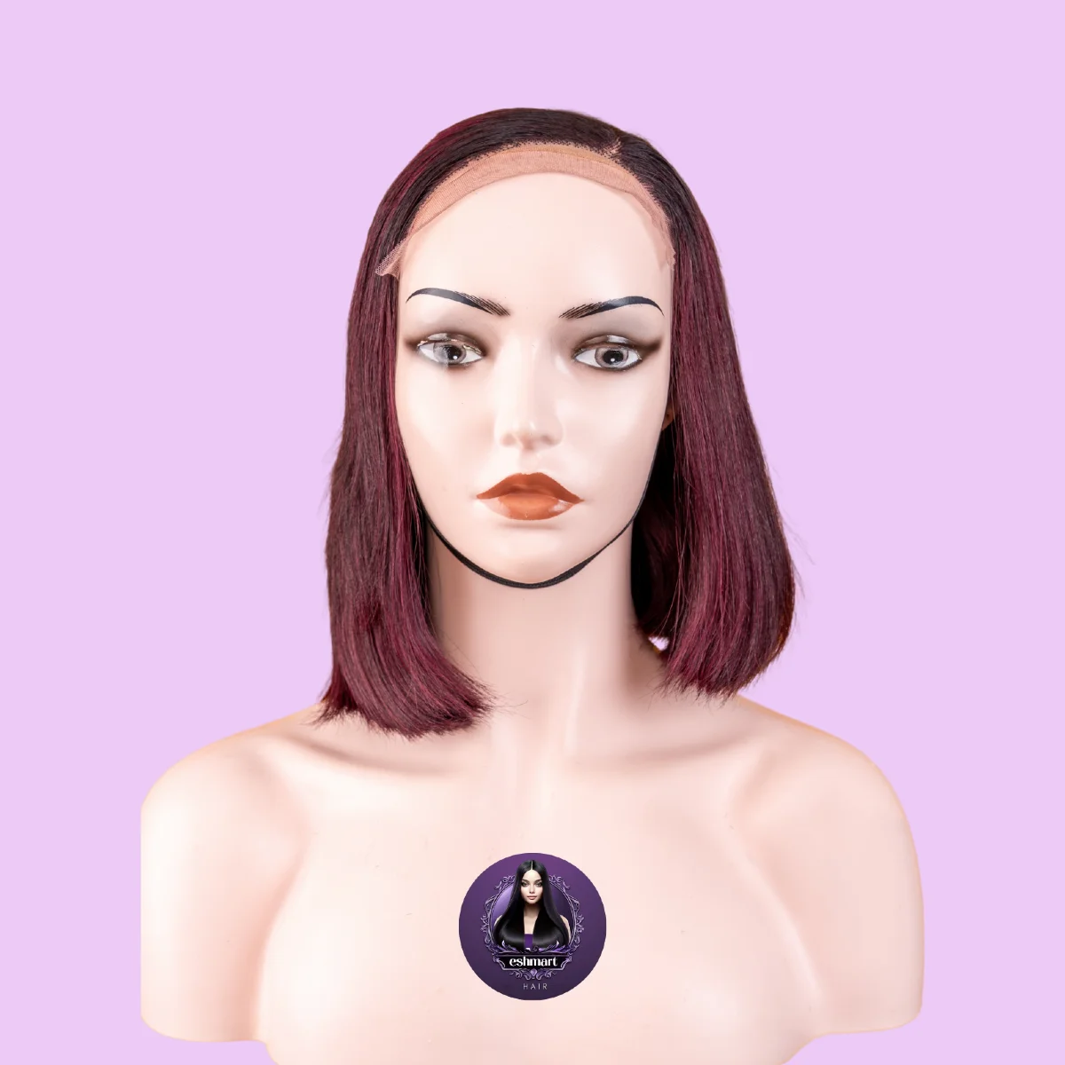 10-Inch Vietnamese BONE STRAIGHT  Wig | 2x6 Lace | 206g | CAJUN 11 MANIQ