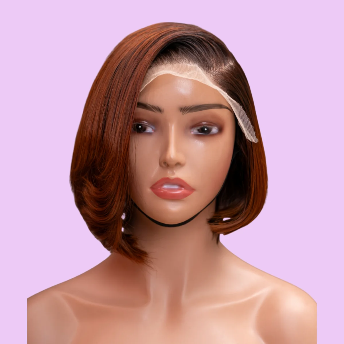 8-Inch Vietnamese Tiwa Wig | 6×6 Lace | 260g | CAJUN Color