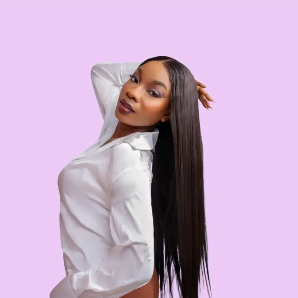 30-Inch Raw Vietnamese BONE STRAIGHT Wig | 4X4 closure Lace | 360g |  Natural Black