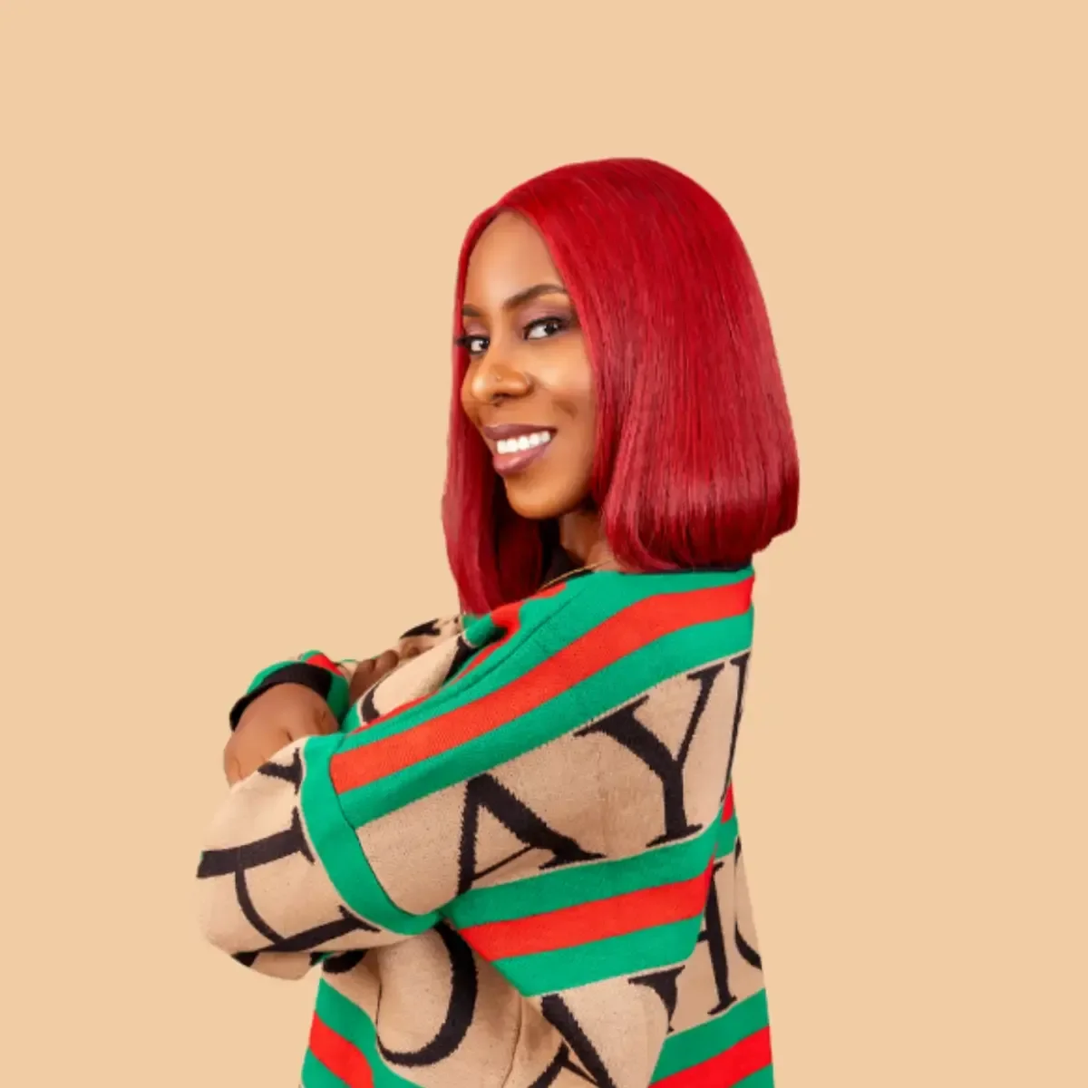 10-Inch Vietnamese Body Wave Wig | 2x6 Lace | 206g | Wine Color